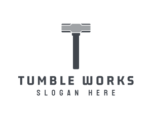 Blacksmith Sledge Hammer logo design