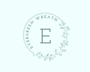 Floral Wreath Boutique logo design