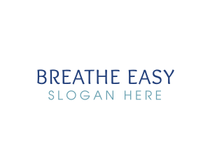 Blue Generic Wordmark logo design