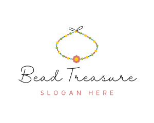 Flower Accessory Beads logo design