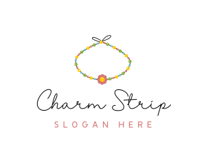 Flower Accessory Beads logo design