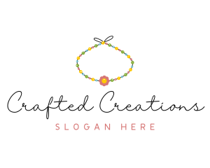 Flower Accessory Beads logo design