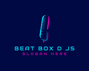 DJ Broadcast Microphone logo