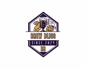 Craft Beer Brewery logo design