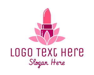 Pink Natural Lipstick Logo