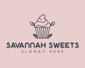 Sweet Cupcake Patisserie logo design