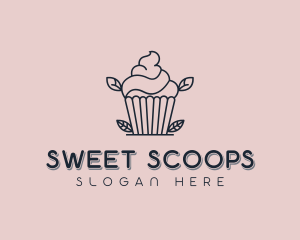 Sweet Cupcake Patisserie logo design