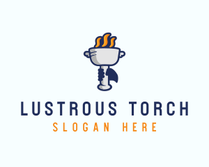 Champion Torch logo design