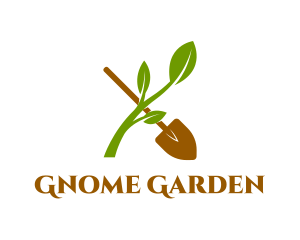 Gardening Tool Shovel  logo design