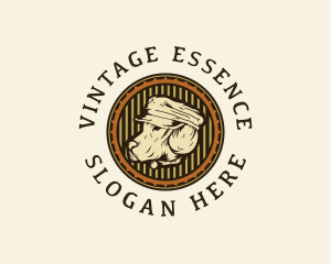 Vintage Dog Hat logo