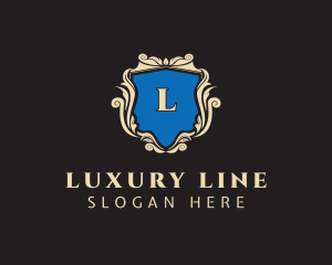 Luxury Royal Shield logo design