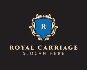 Luxury Royal Shield logo design