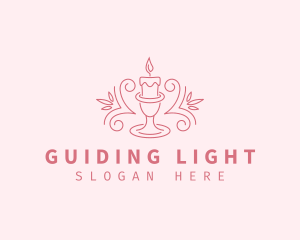 Candle Chalis Light logo design