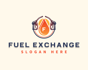 Gas Station Fuel Pump logo