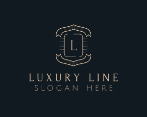 Elegant Ribbon Banner logo design