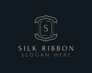 Elegant Ribbon Banner logo design