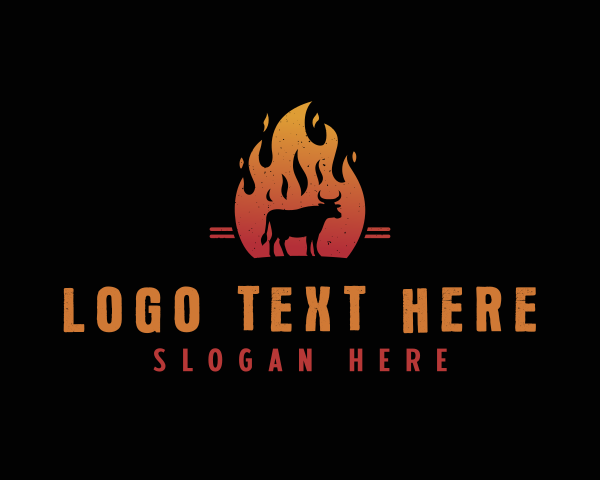 Barbecue logo example 1