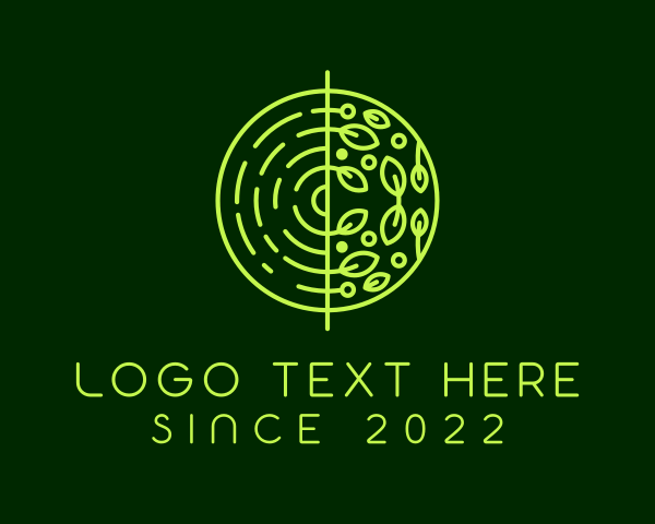 Circle logo example 4