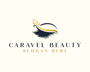 Eco Beauty Eyelash Salon logo design