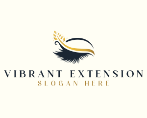 Eco Beauty Eyelash Salon logo design