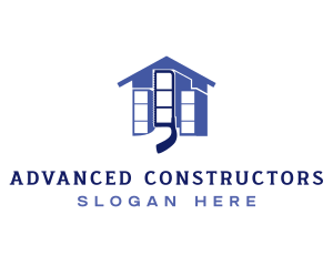 Hacksaw House Constructor logo design