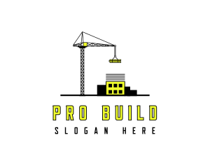 Construction Crane  Contractor logo