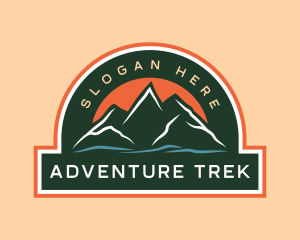 Mountain Nature Adventure logo design