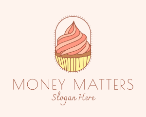 Sweet Bake Cupcake Logo