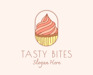 Sweet Bake Cupcake logo design