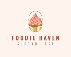 Sweet Bake Cupcake logo design