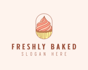 Sweet Bake Cupcake logo design