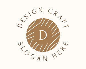 Wood Interior Design Boutique logo design