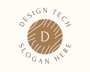 Wood Interior Design Boutique logo design