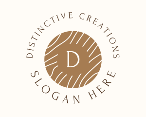 Wood Interior Design Boutique logo design