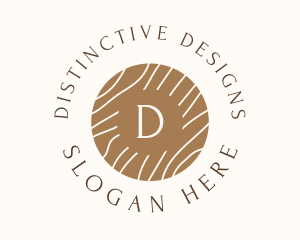 Wood Interior Design Boutique logo design