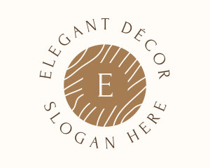 Wood Interior Design Boutique logo design