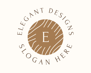 Wood Interior Design Boutique logo design