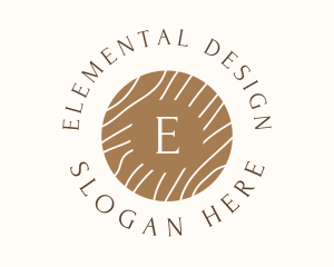 Wood Interior Design Boutique logo design