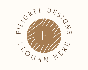 Wood Interior Design Boutique logo design