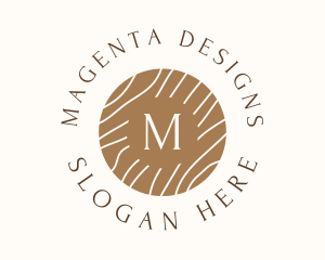 Wood Interior Design Boutique logo design