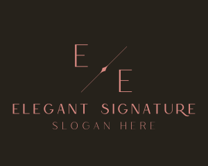 Upscale Elegant Beauty logo design