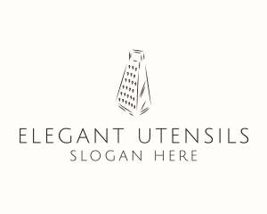 Grater Kitchen Utensil logo design