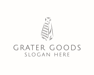 Grater Kitchen Utensil logo design