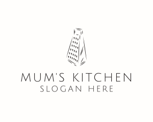 Grater Kitchen Utensil logo design