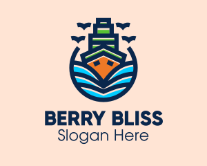 Big Boat Ship logo design