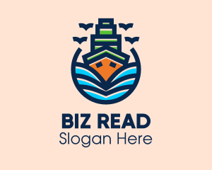 Big Boat Ship logo design