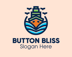 Big Boat Ship logo design