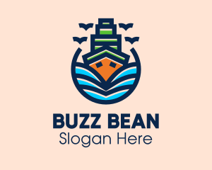 Big Boat Ship logo design