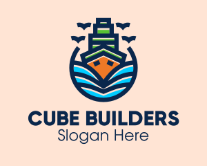 Big Boat Ship logo design