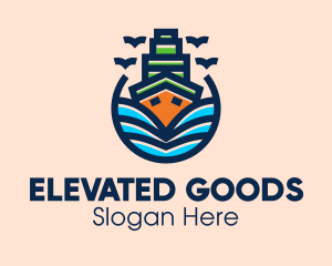 Big Boat Ship logo design